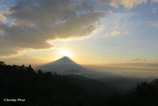 Sunrise over Merapi - CROP
